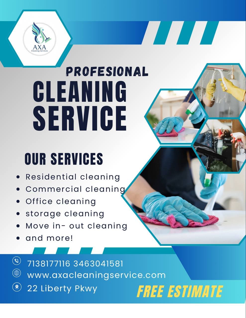 AXA Cleaning Services promo